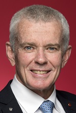 Official portrait of Malcolm Roberts